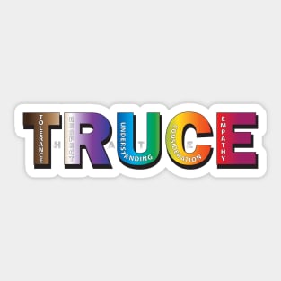 Truce - End Hate Sticker